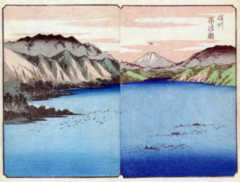 図５５　&nbsp;1859年富士見百図